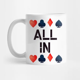 Poker All in Mug